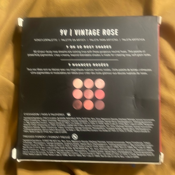 Morphe 9V Vintage Rose Artistry Palette Brand New! Never Been Used or Sampled! - Picture 2 of 6